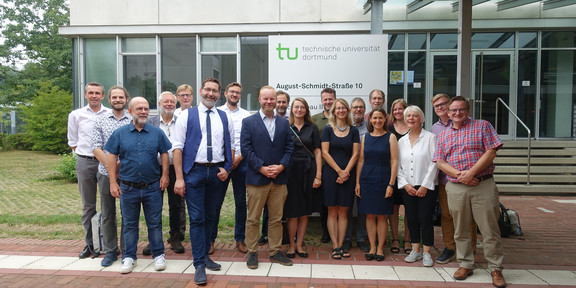 Group photo of the members of the working group at TU Dortmund