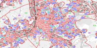 Hagen BORIS NRW A Standard Land Value Map of Hagen.