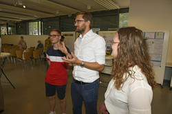 Participants discussion posters