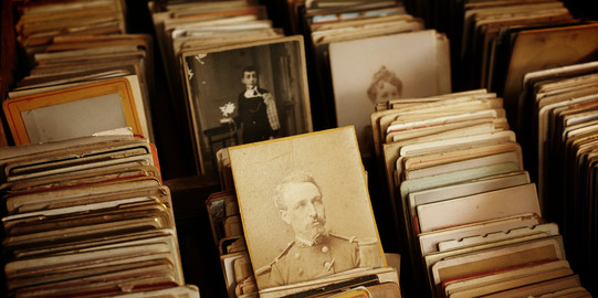 Old books and documents.